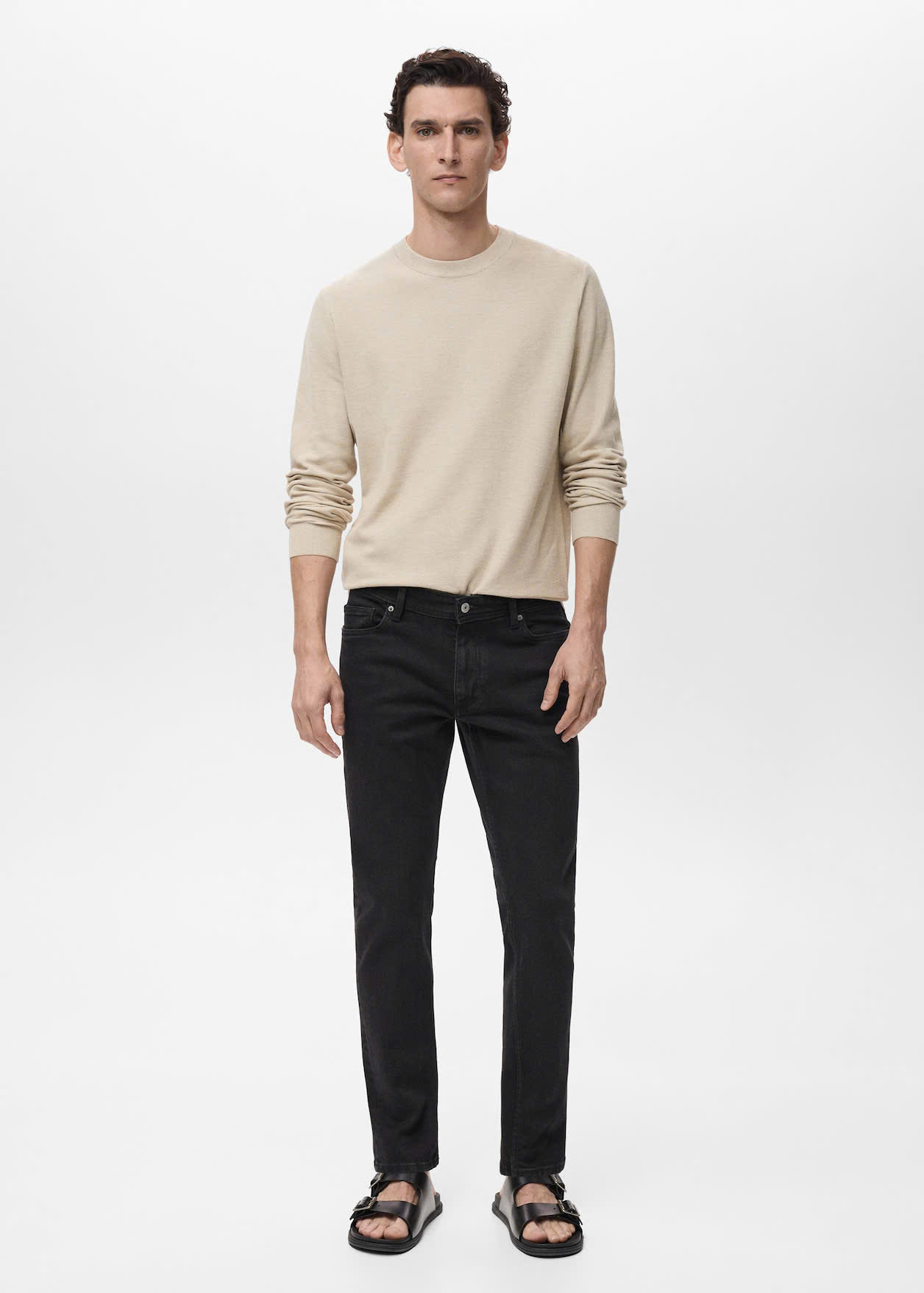 Quần denim skinny nam MNG