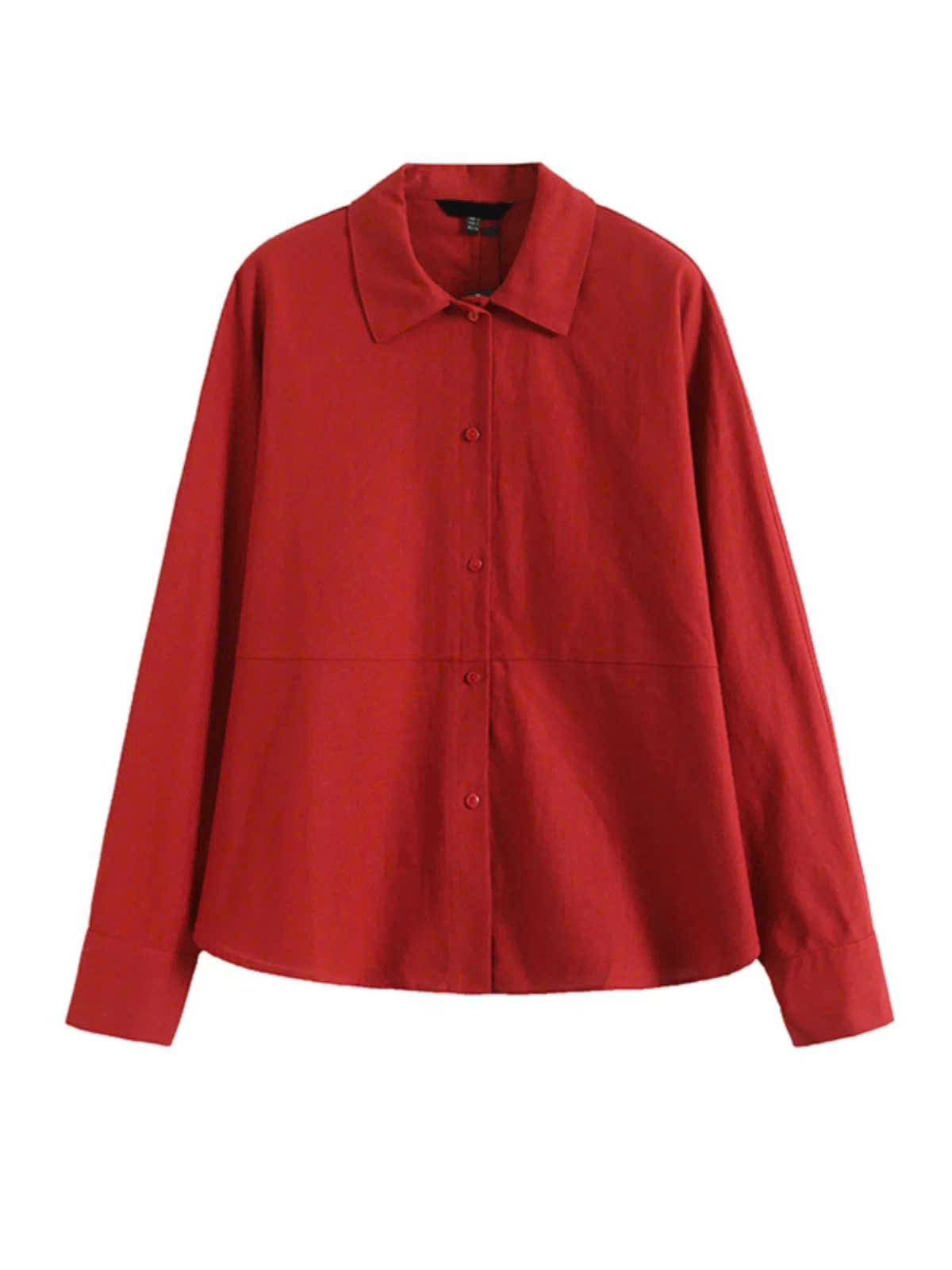 Sơ mi linen Massimo Dutti cổ đức