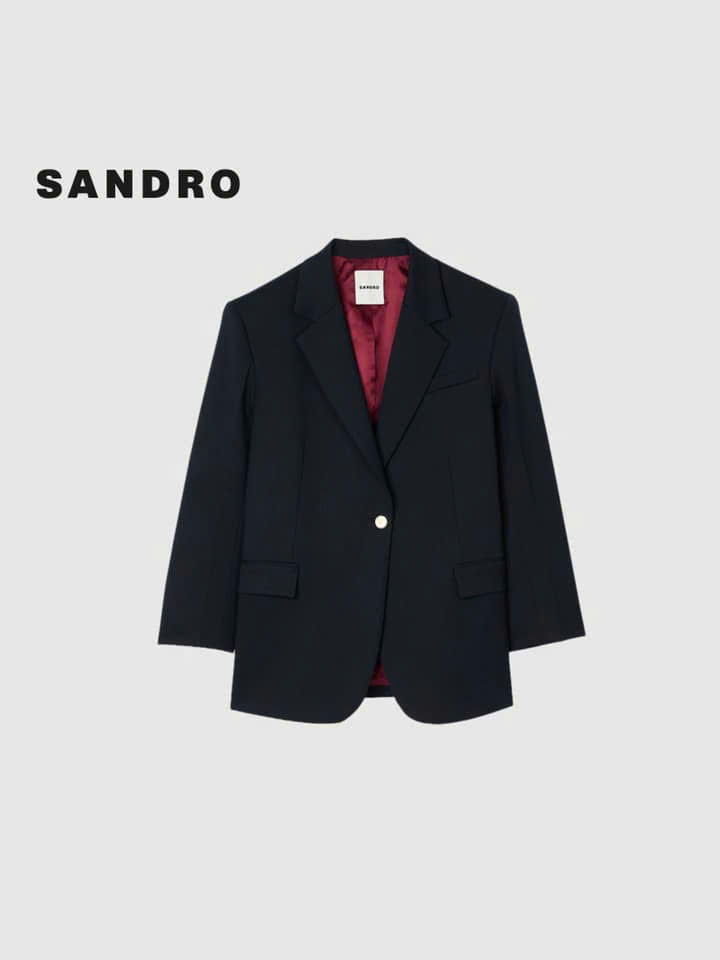 Blazer Sandro lót đỏ (set 3ps tách set)