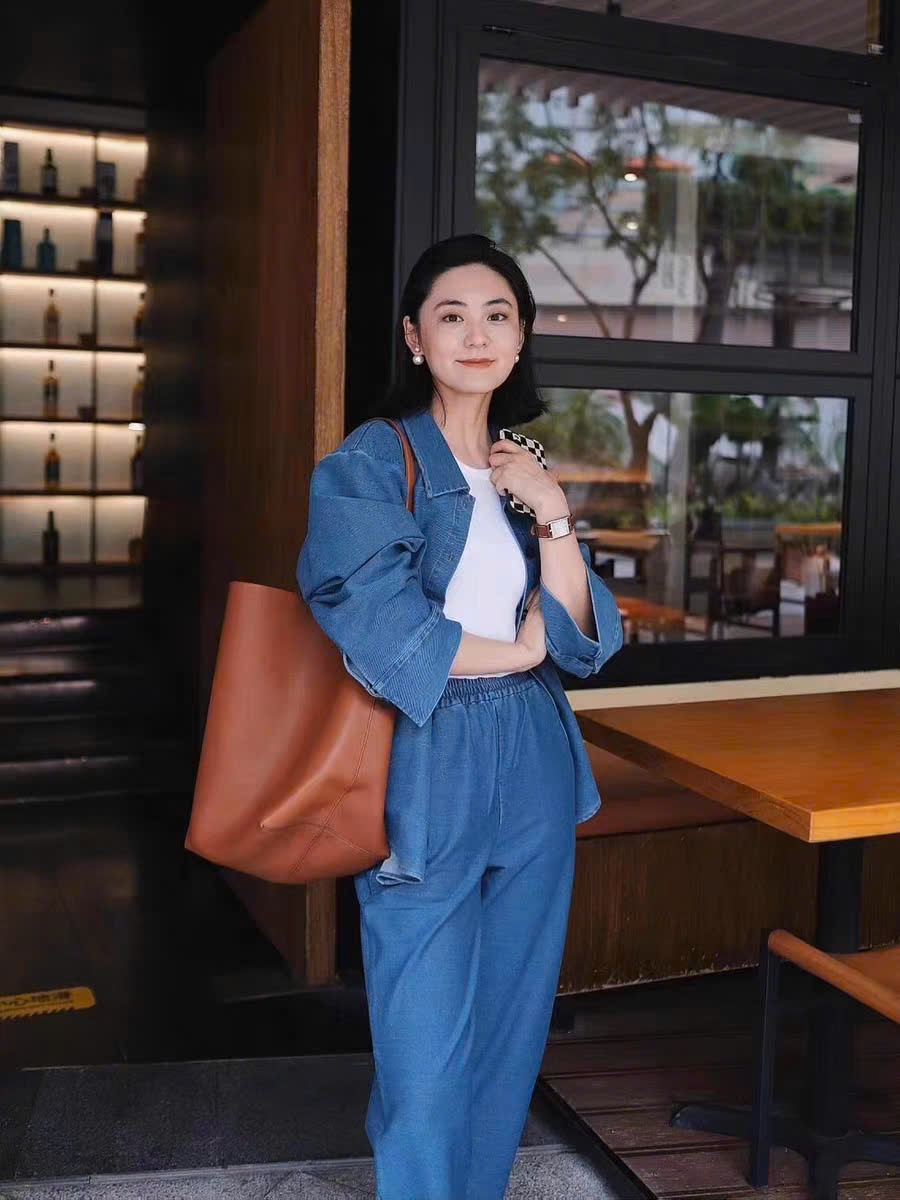 Túi Tote da cỡ lớn The Row