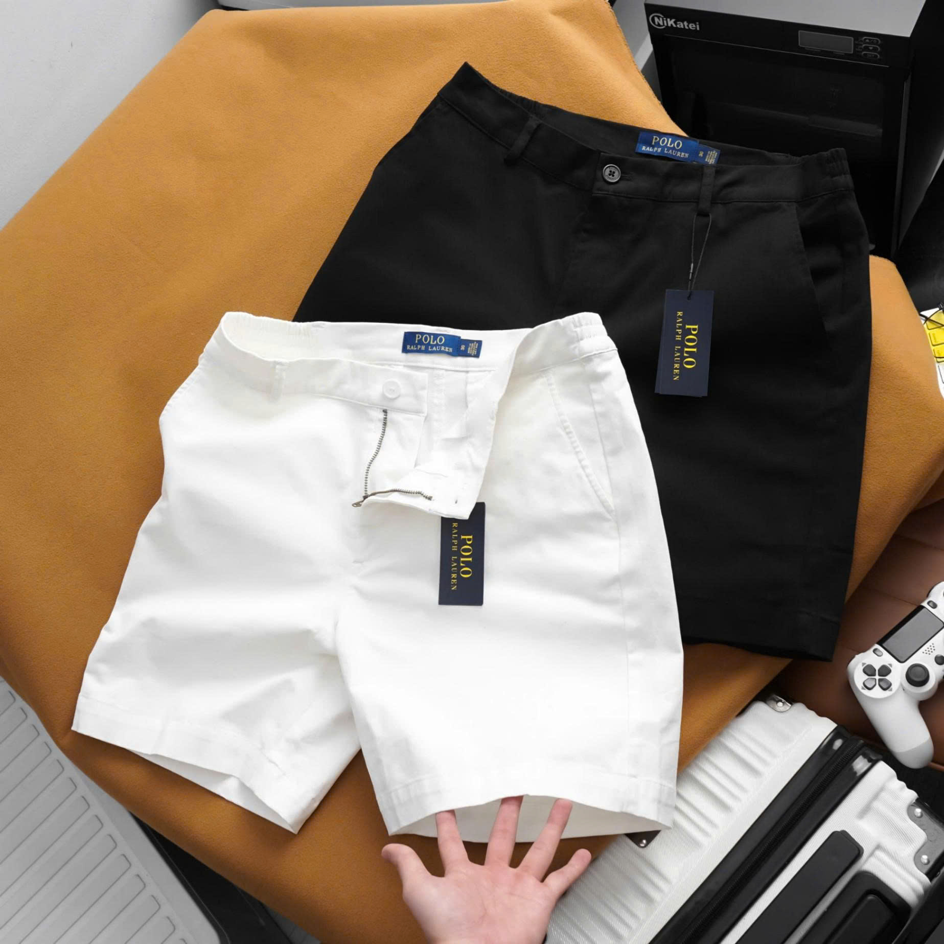 Quần short khaki nam Polo RL
