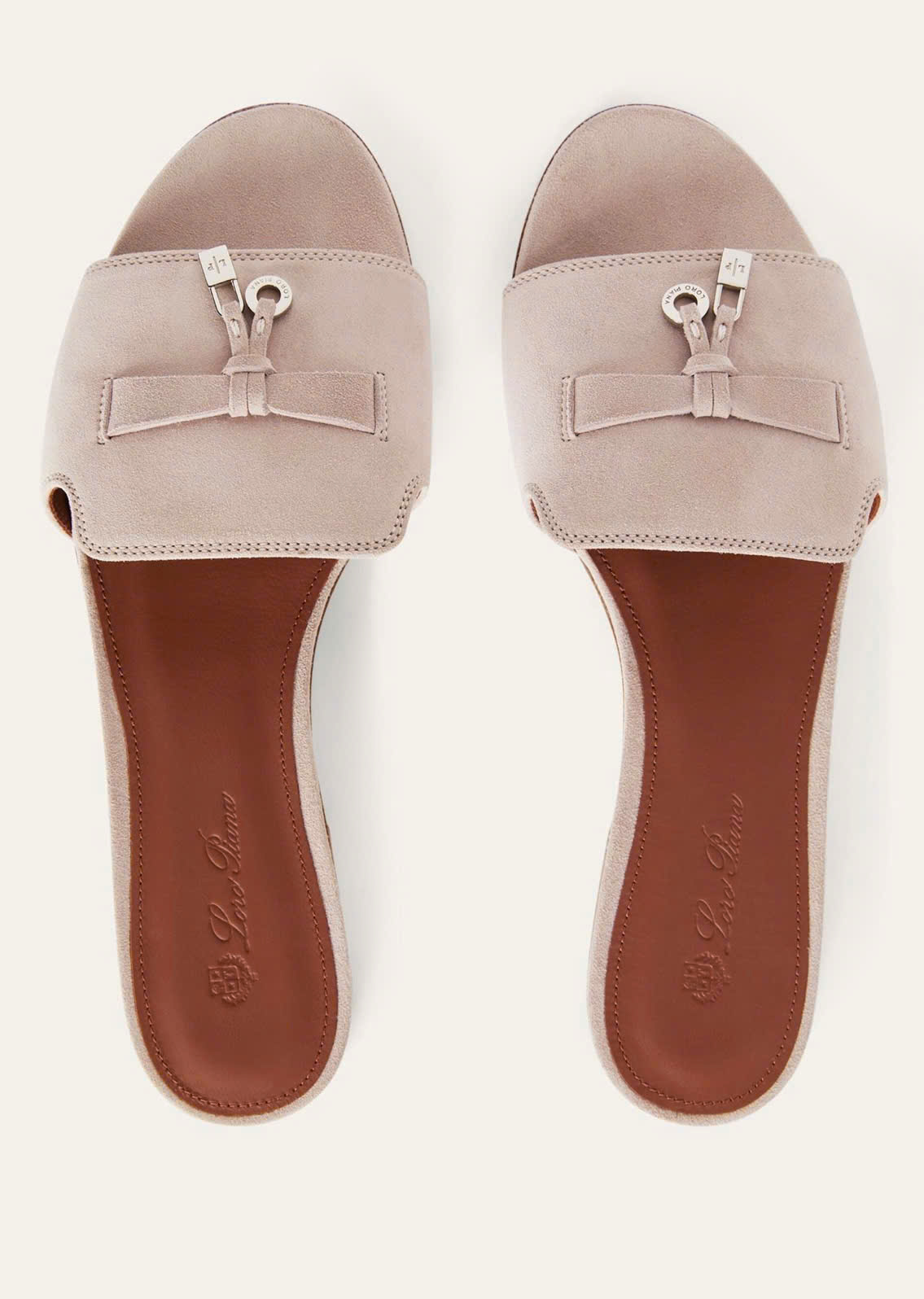 Dép bệt Loro Piana da lộn