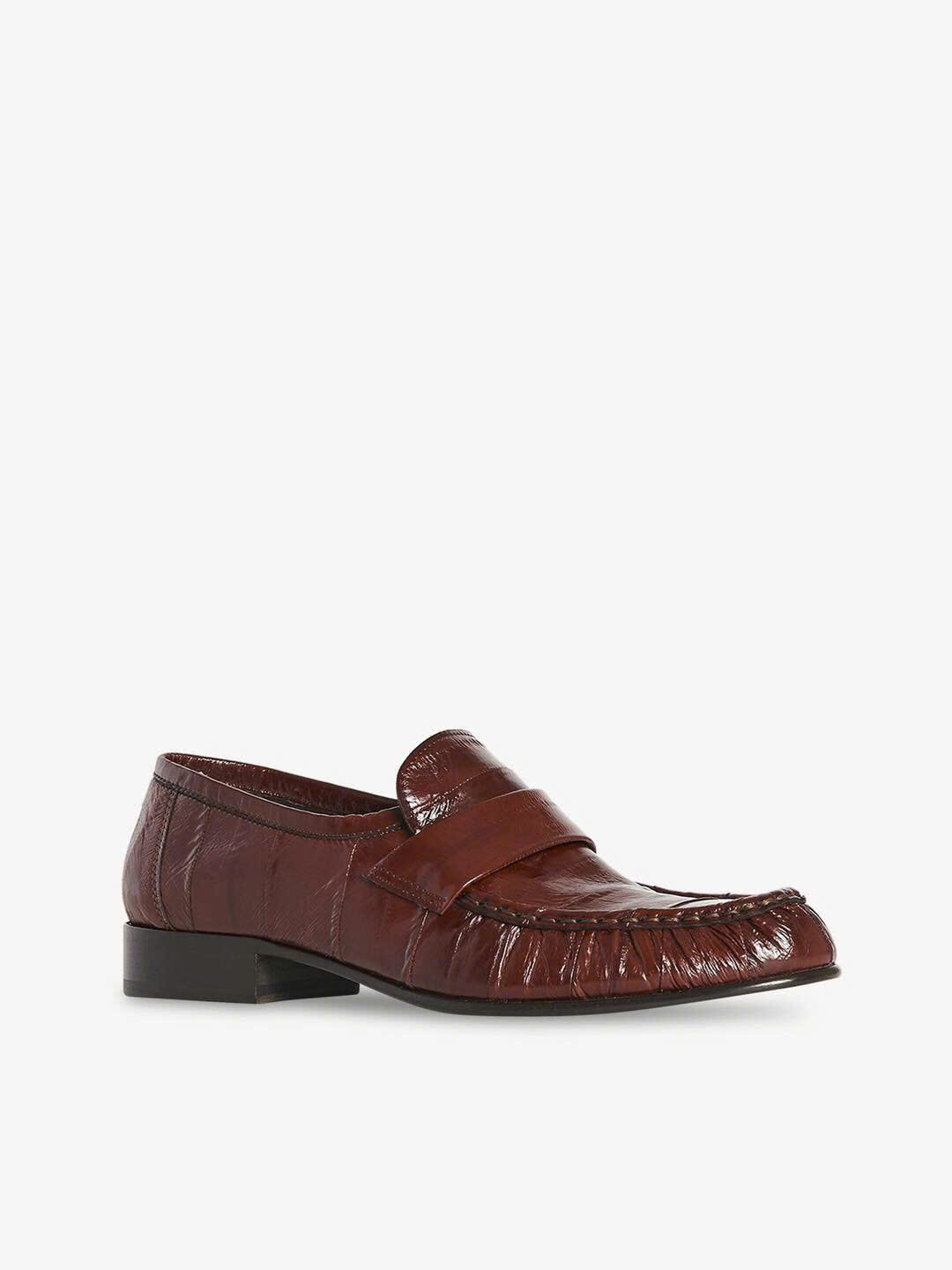 Giày THE ROW  loafer da cá sấu