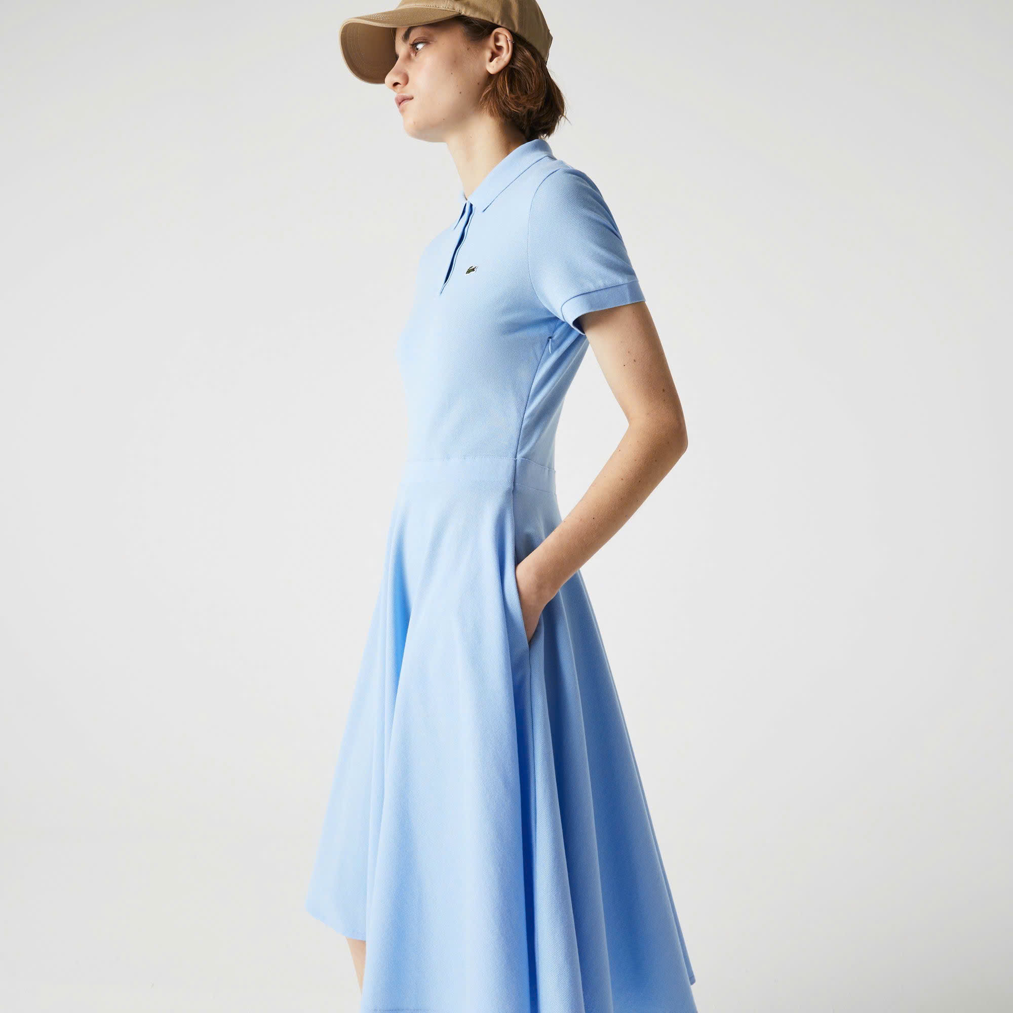 Váy polo Lacoste cổ bẻ