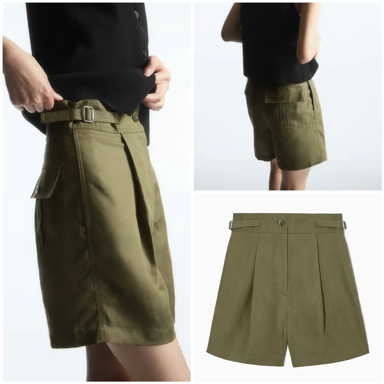 Quần short COS túi hộp sau