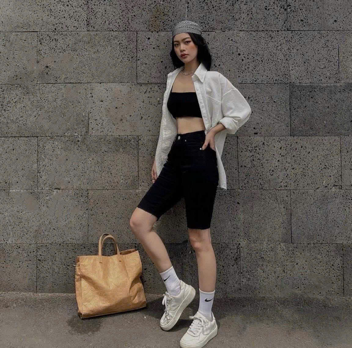 Short jeans ngố GAP