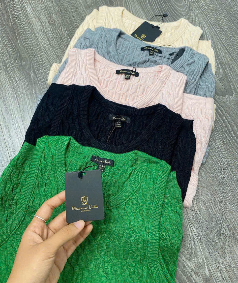 Top dệt kim Massimo Dutti