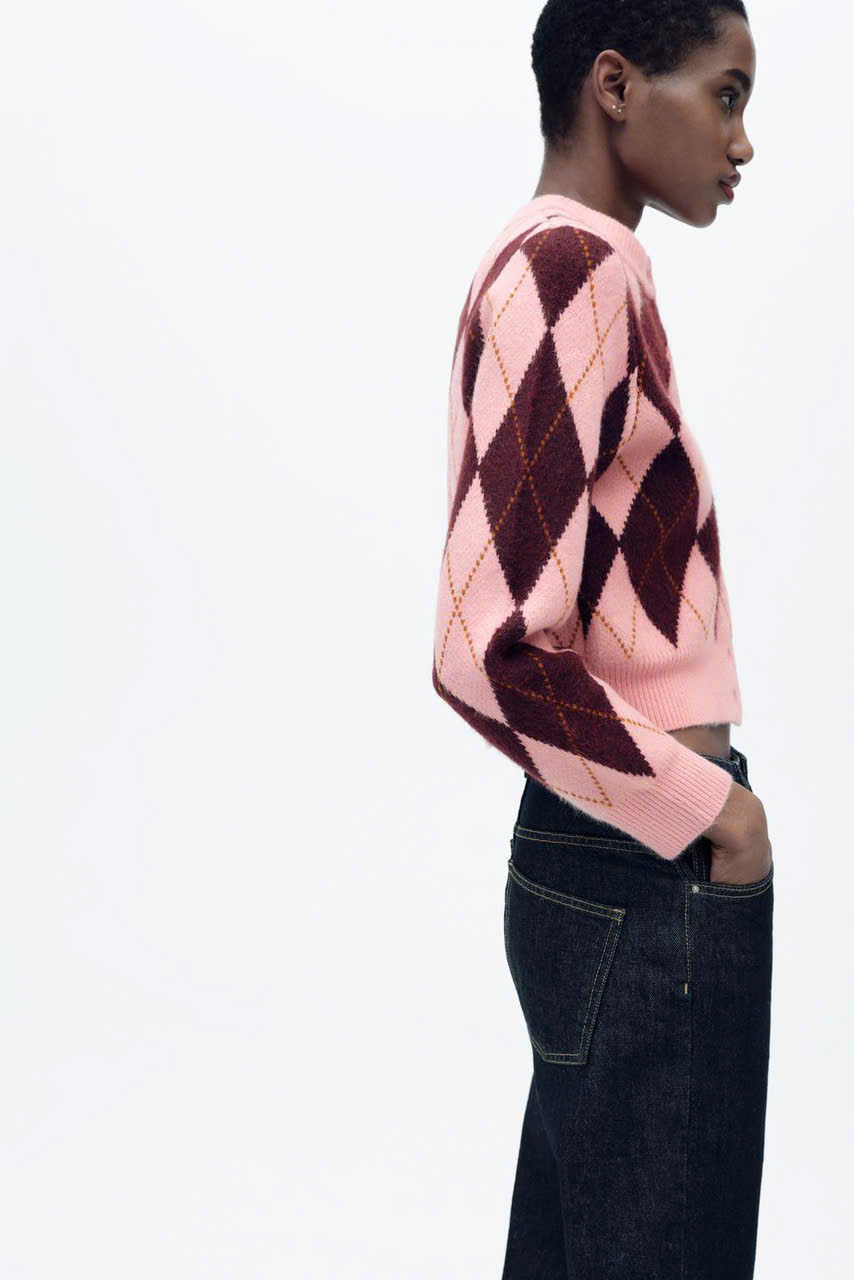 ÁO KHOÁC CARDIGAN HỌA TIẾT JACQUARD