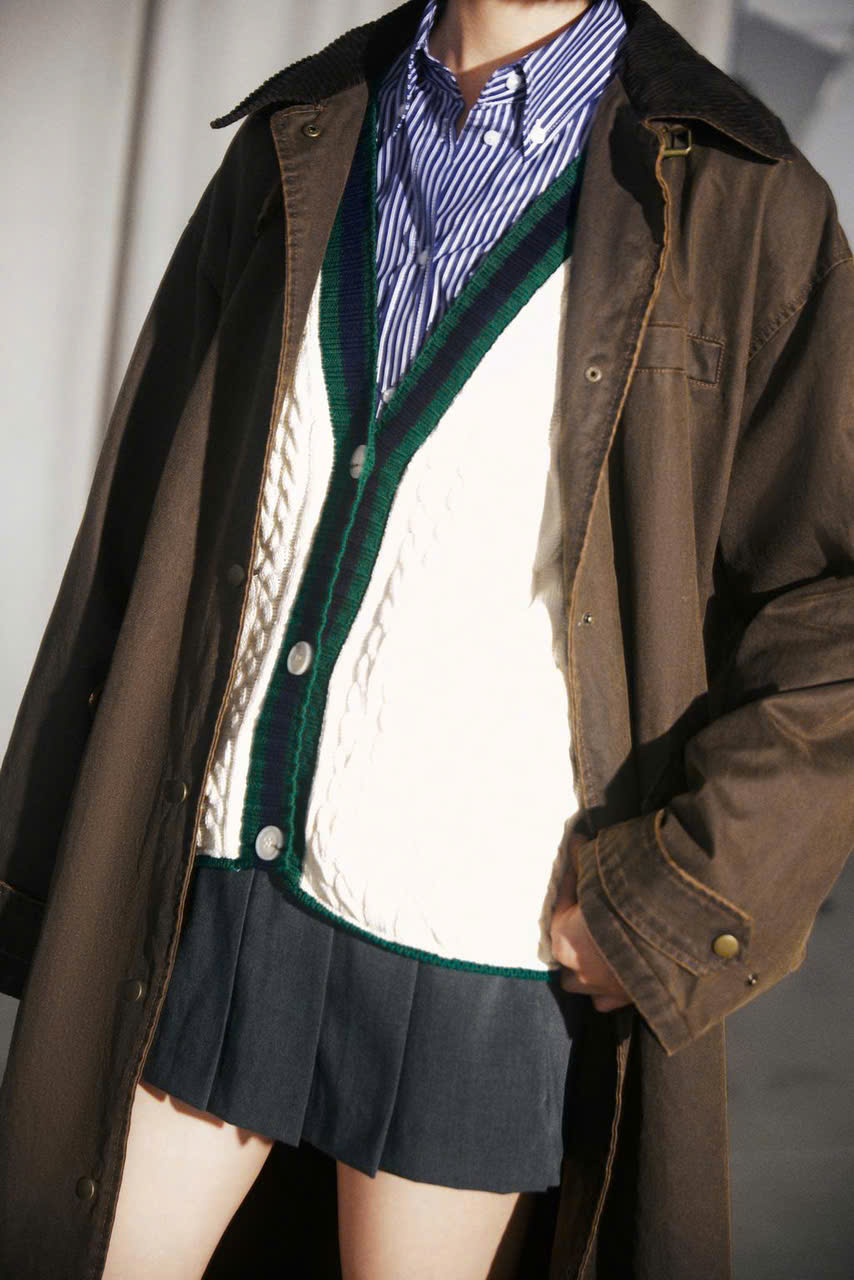 ÁO CARDIGAN VỚI HỌA TIẾT