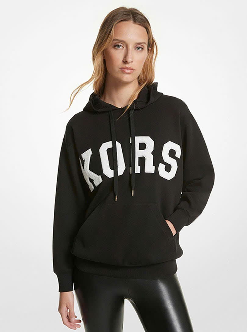 Áo Hoodie Michael phối chữ dập nổi