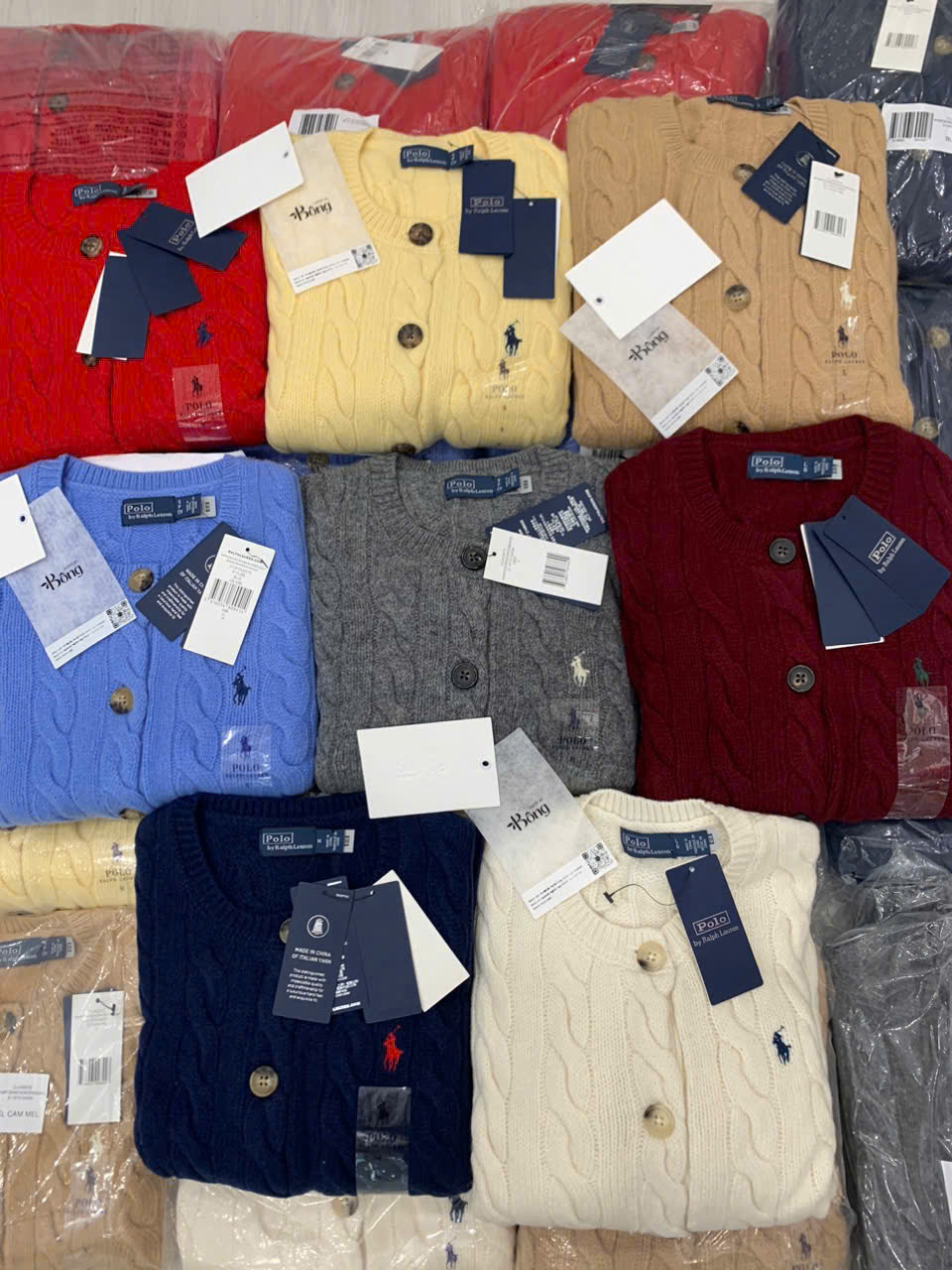 Áo khoác len Polo RL bản tuồn auth