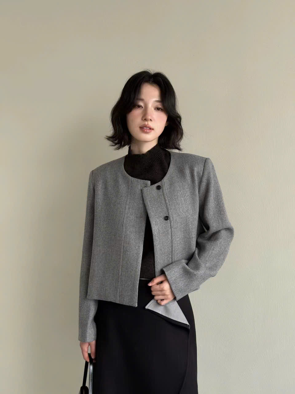 Áo khoác dạ ép MoonTea