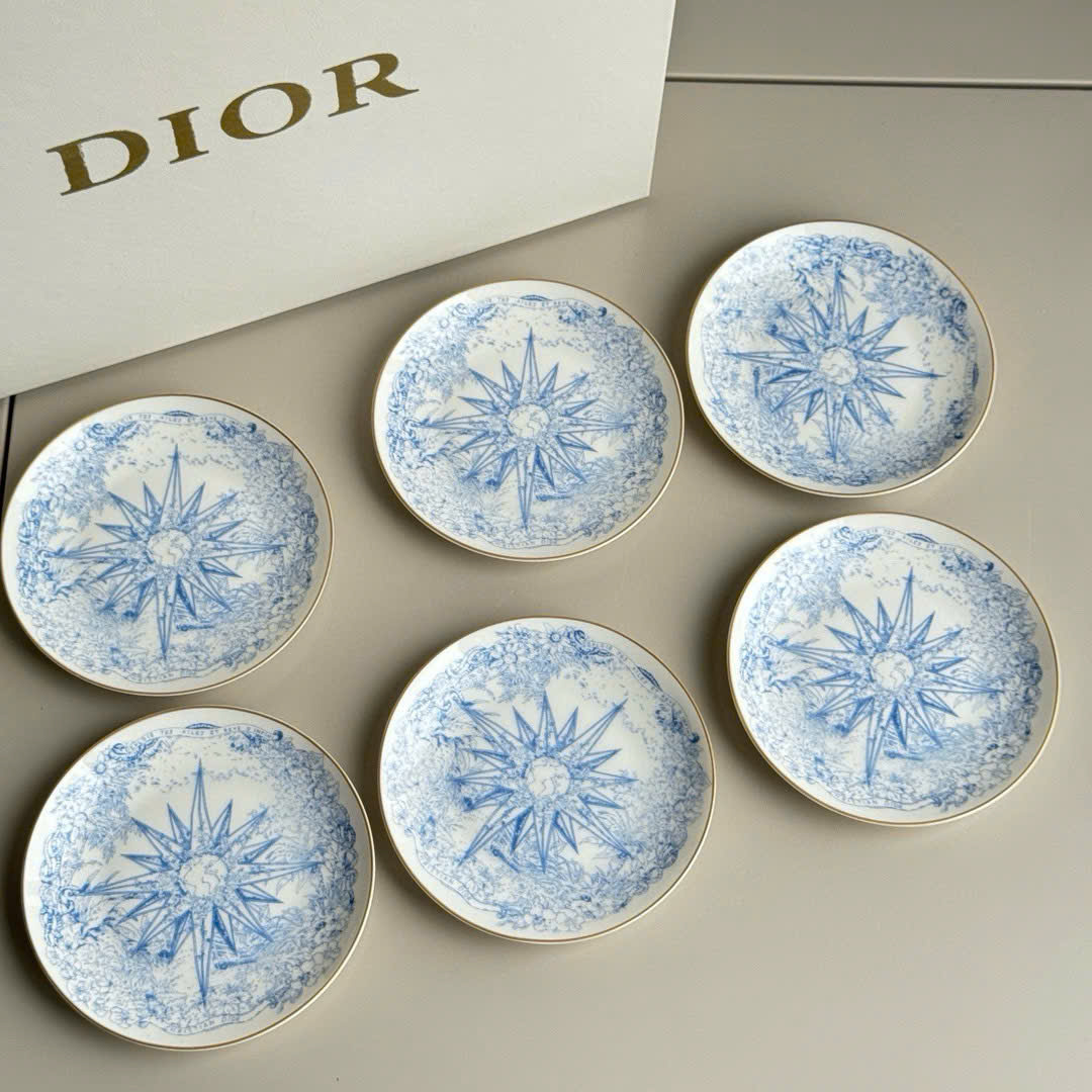 Set quà DIOR hộp bộ bát sứ bản VIP 1:1