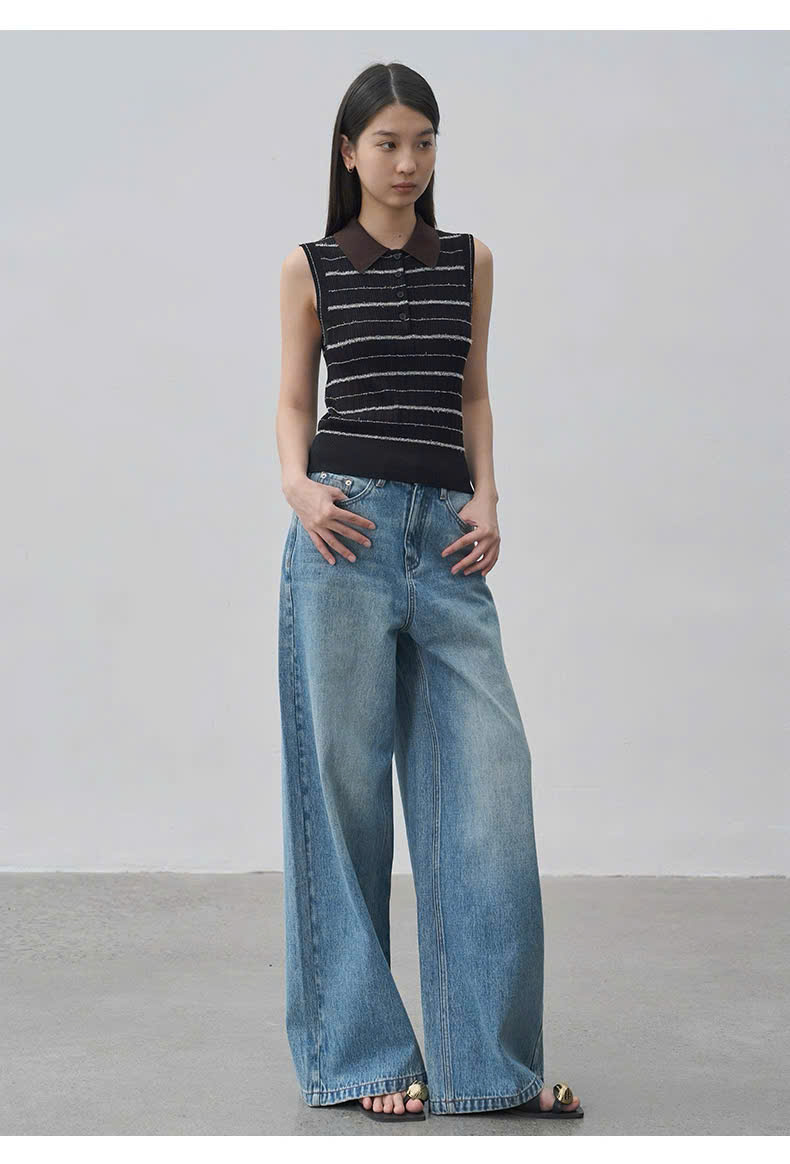 Quần denim suông LEVIS Premium