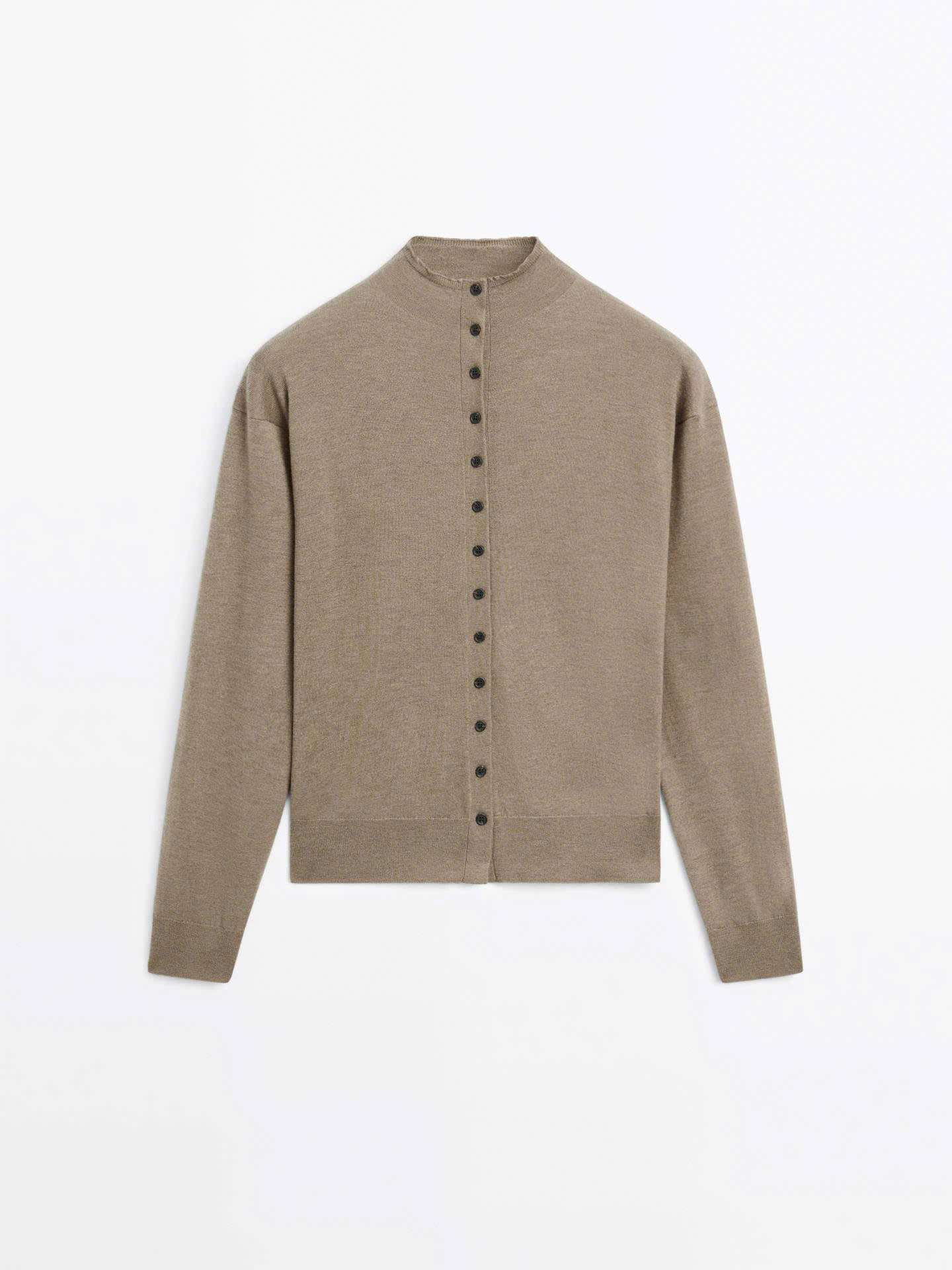 ÁO KHOÁC CARDIGAN CỔ CAO