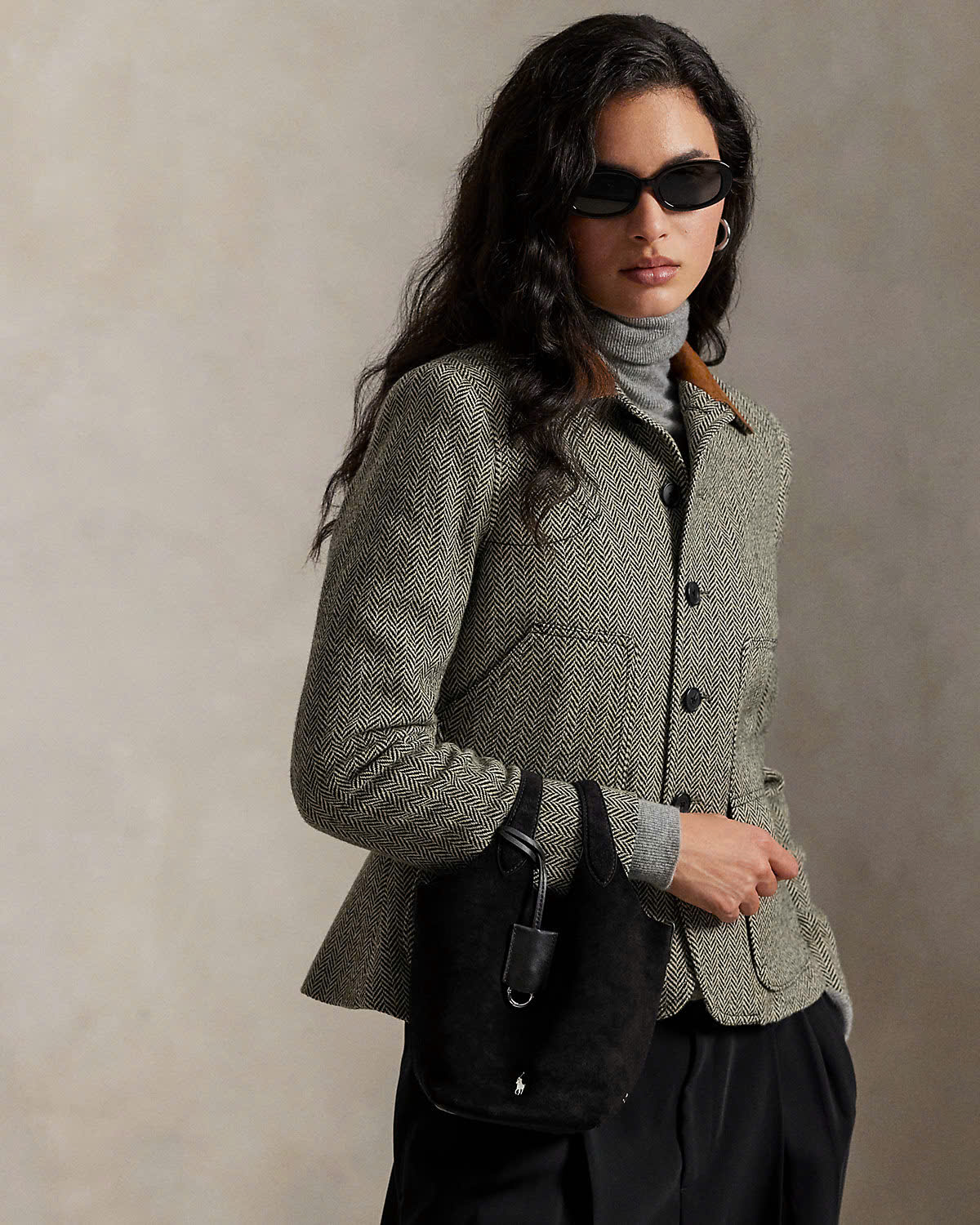 Túi Polo Play Suede Small Tote & Crossbody