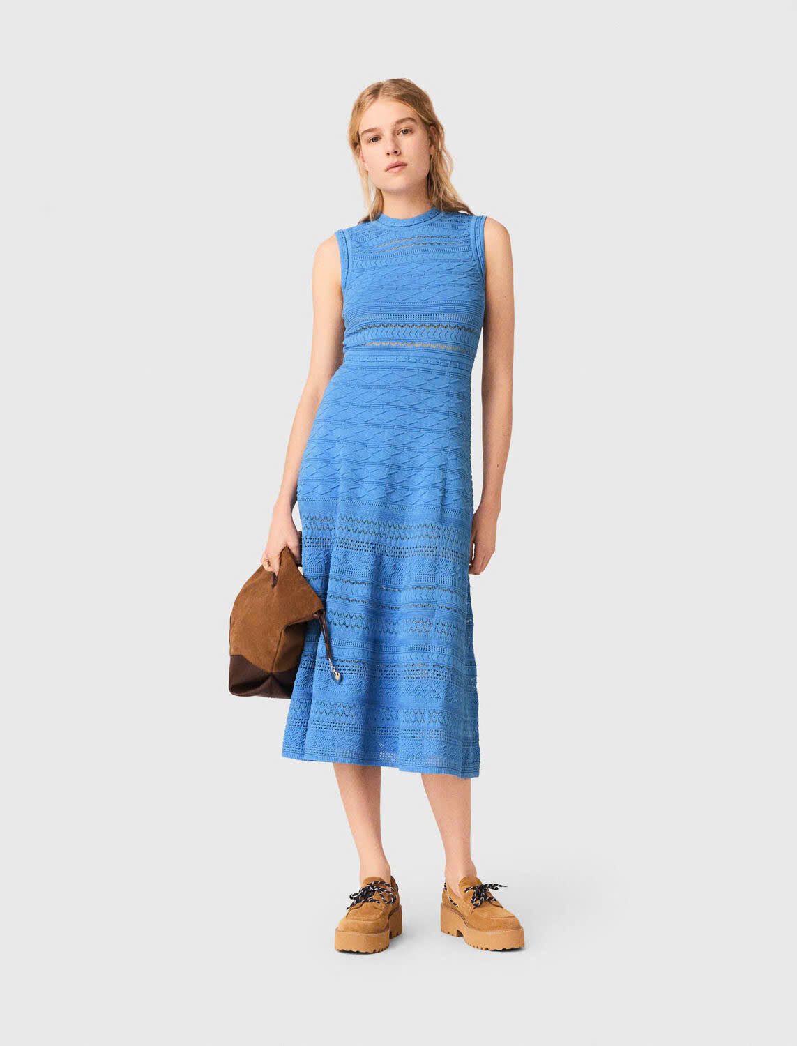 ĐẦM MAXI DỆT KIM POINTELLE