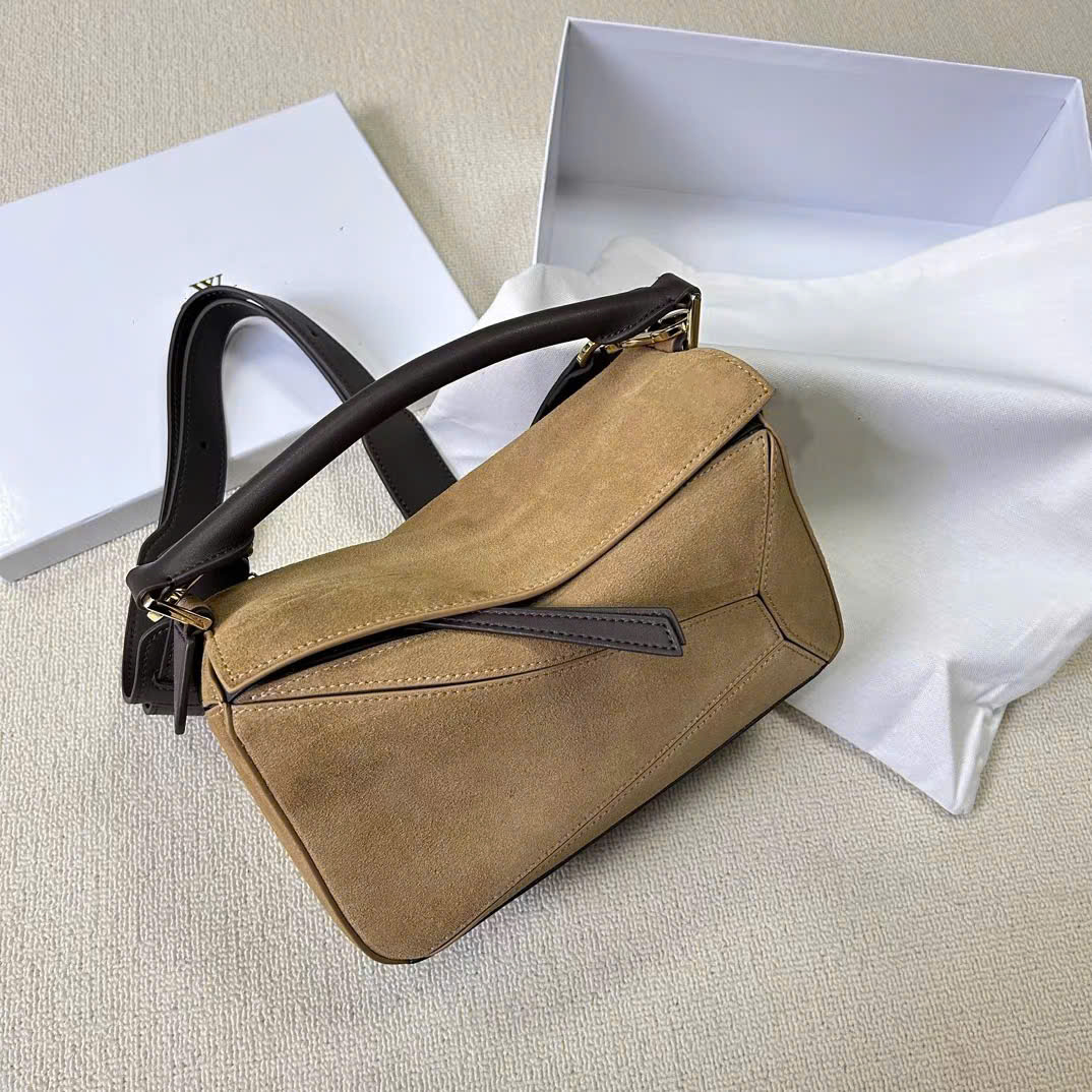 Túi LOEWE PUZZLE leather handbag multicolor