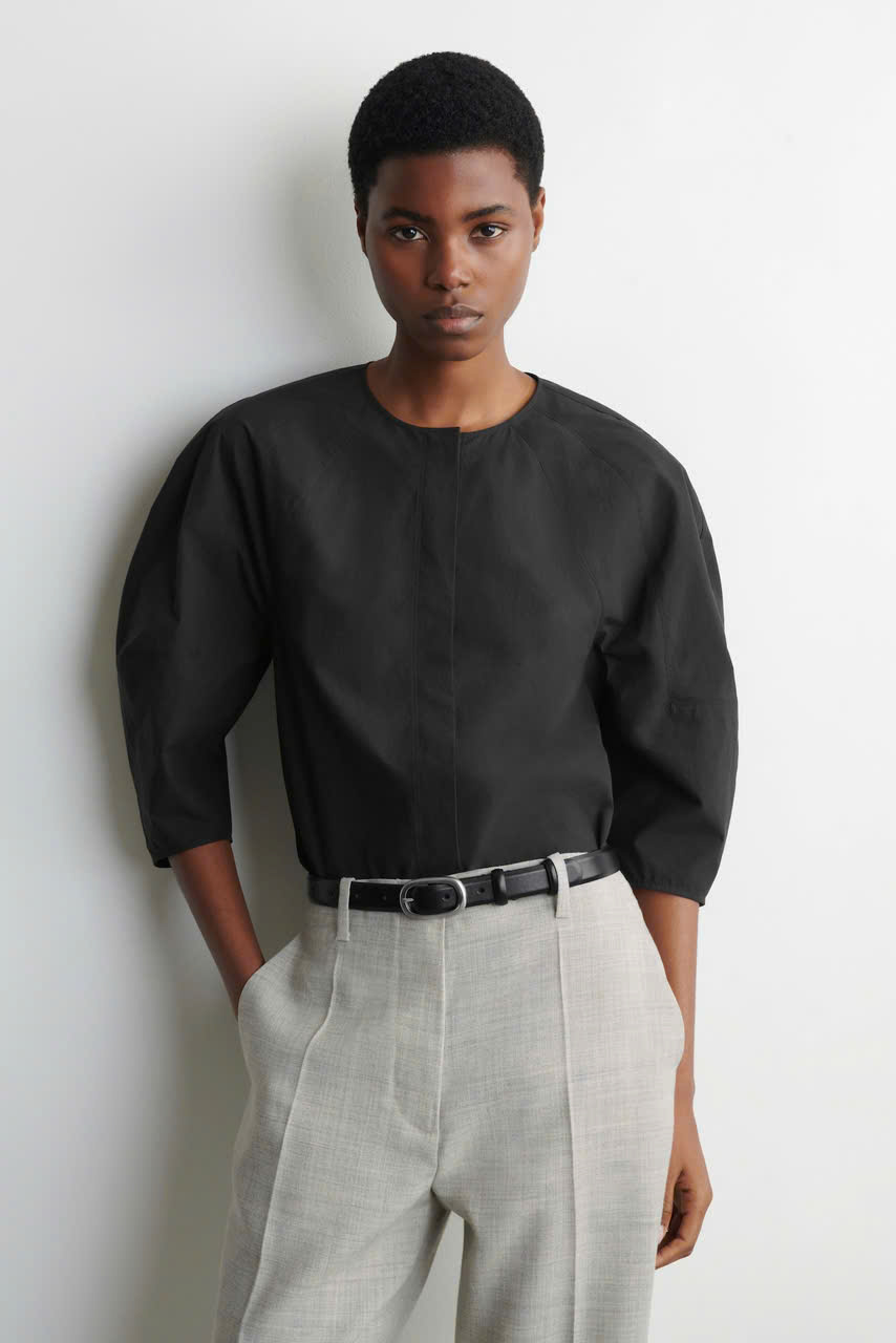 ÁO SƠ MI VẢI PIMA COTTON-POPLIN