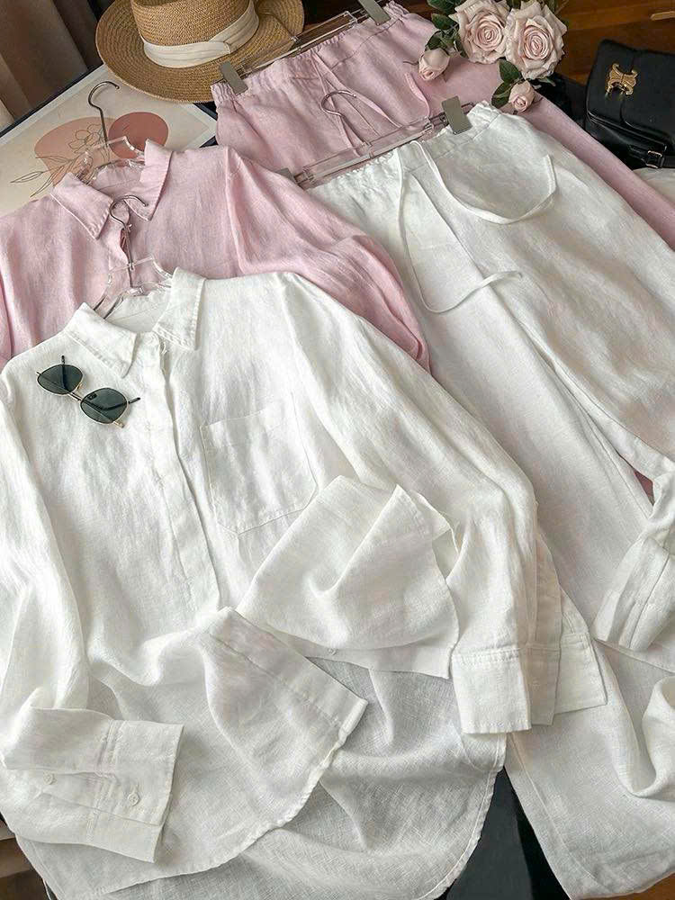 SƠ MI MAY BẰNG VẢI LINEN