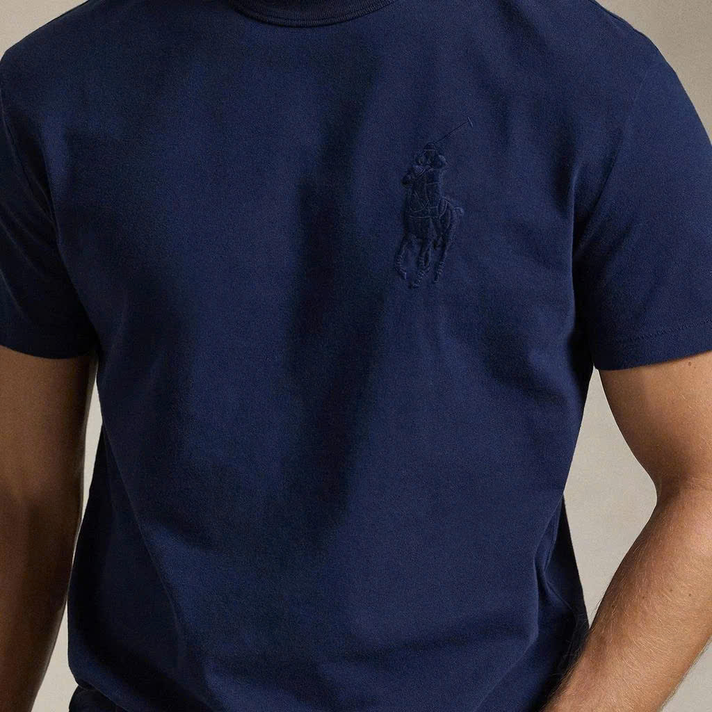 Áo thun Polo Ralph Lauren Big Pony Logo chất liệu cotton jersey