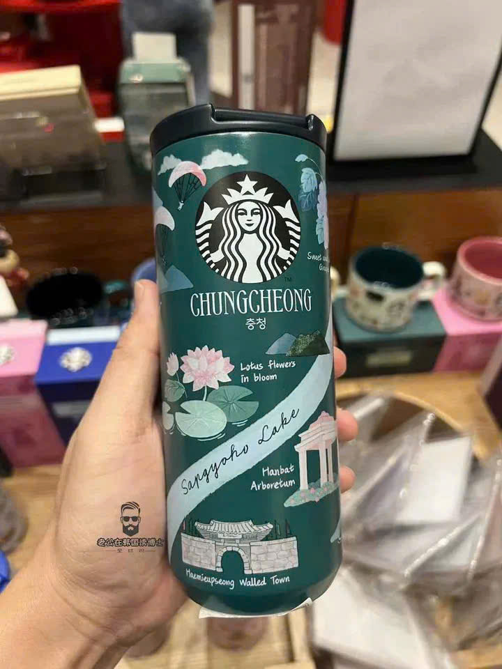 Bình giữ nhiệt 550ml Starbucks bản KOREAN 4 màu