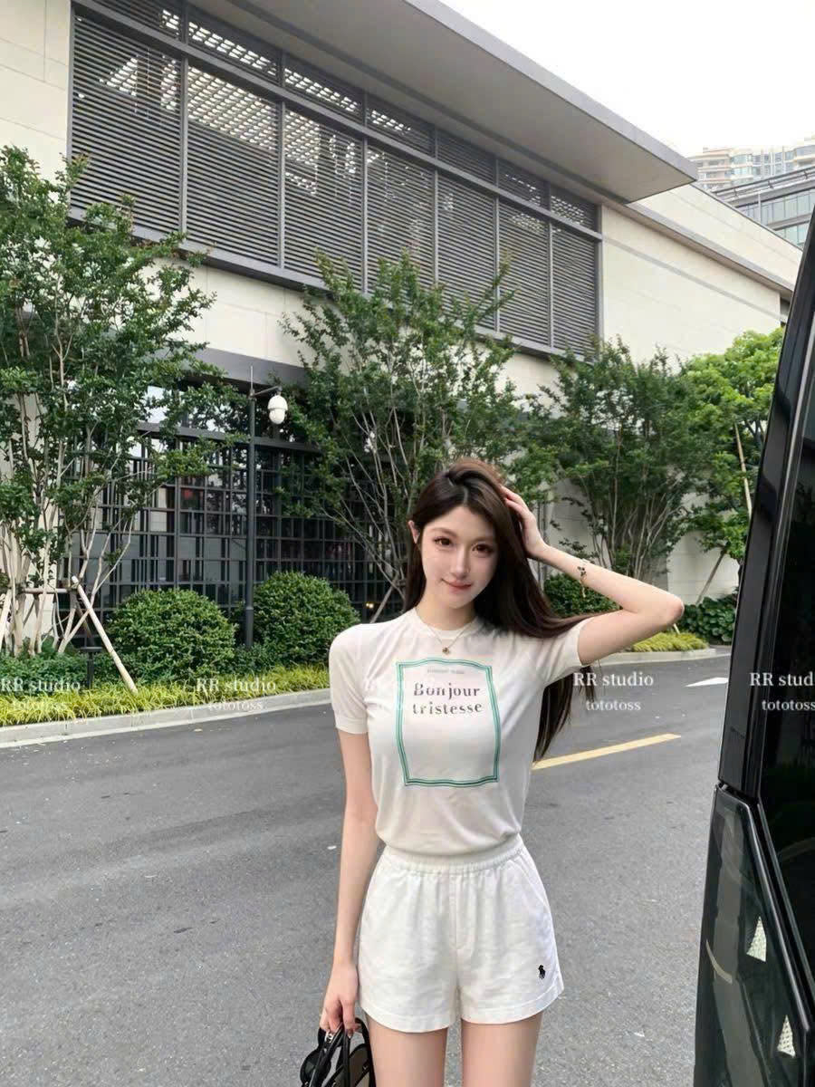 Quần short Polo RL linen cạp chun 4 màu
