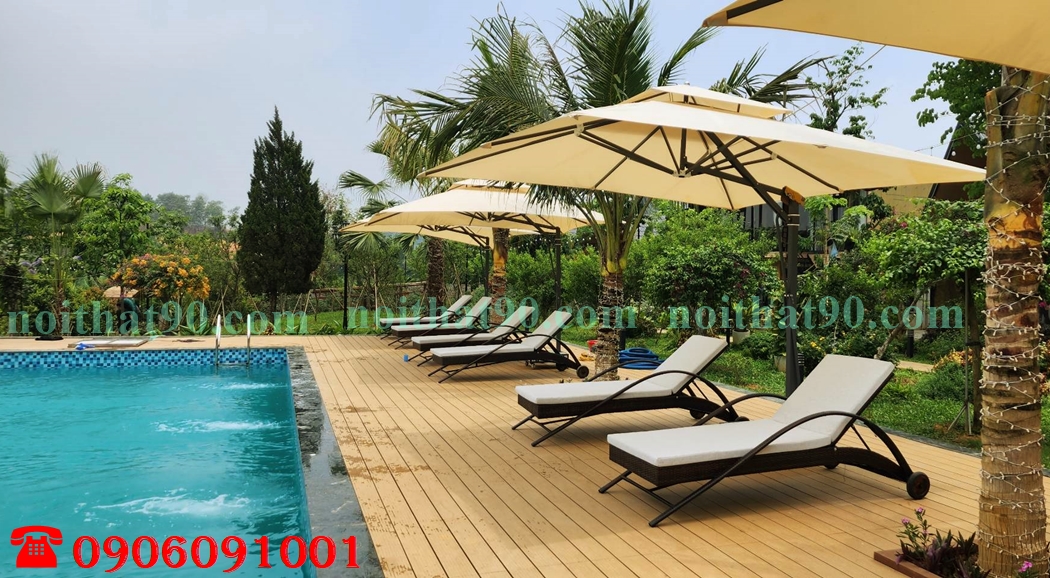 Giường bể bơi, bãi biển, ghế thư giãn  35077