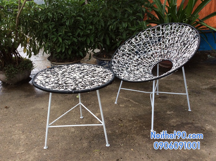 Bàn ghế ngoài trời 2306