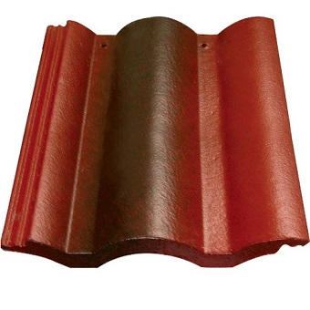 Ngói lợp đỏ rêu