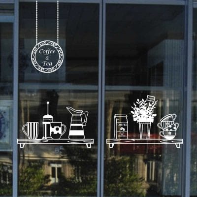 Decal dán kính - biến khung cửa trở nên thu hút hơn bao giờ hết