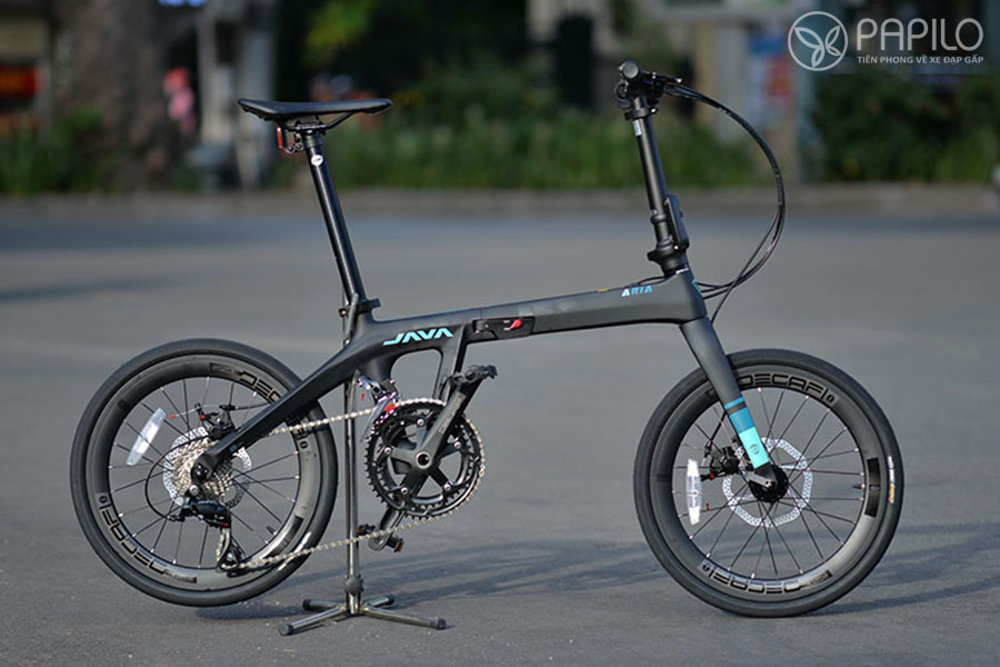 Xe đạp gấp khung carbon: Java Aria 2020 (mẫu mới nhất của Java Italia Probikes) Brand: Java - Italia