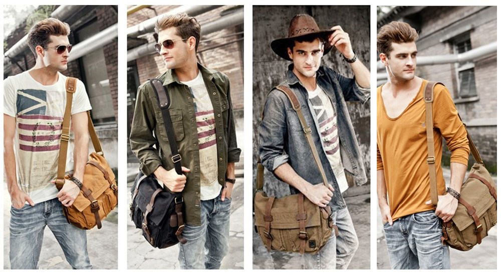 Thiết kế túi đeo chéo nam bất cứ fashionista nào cũng thèm muốn