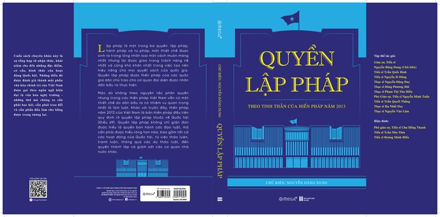 'Quyền lập pháp': cuốn sách chuyên khảo giá trị và hữu ích với nhiều người