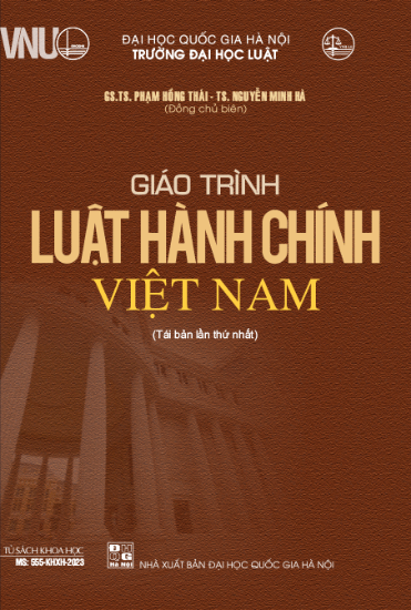 Giáo trình luật hành chính Việt Nam GS.TS. Phạm Hồng Thái  