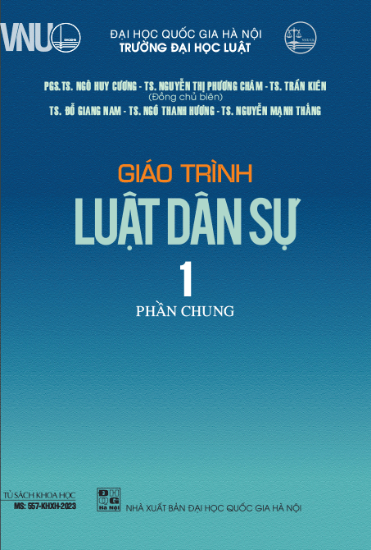 Giáo trình luật dân sự 1 phần chung