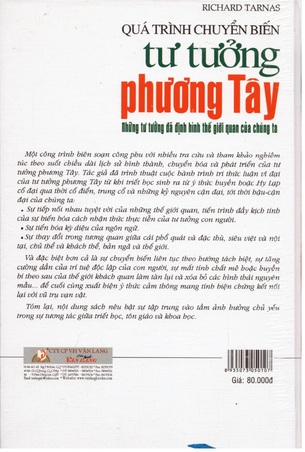 Quá trình chuyển biến tư tưởng phương Tây: Những tư tưởng đã định hình thế giới quan chúng ta - Richard Tarnas