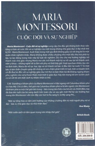 Cuộc Đời và Sự Nghiệp của Maria Montessori