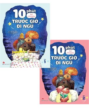Combo (2 Cuốn Sách) 10 Phút Kể Chuyện Trước Giờ Đi Ngủ (Tập 1, 2) Kim Hyun Tae, Kim Mina