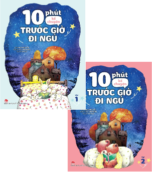 Combo (2 Cuốn Sách) 10 Phút Kể Chuyện Trước Giờ Đi Ngủ (Tập 1, 2) Kim Hyun Tae, Kim Mina