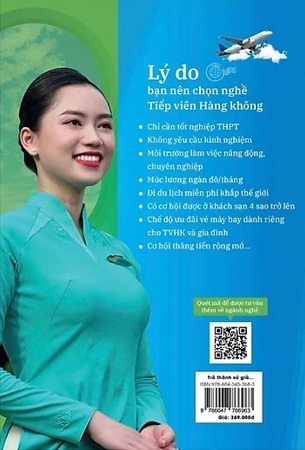 Sách Trở Thành Sứ Giả Bầu Trời - 15 Bước Chinh Phục Ước Mơ Tiếp Viên Hàng Không - Lê Hồng Ngọc