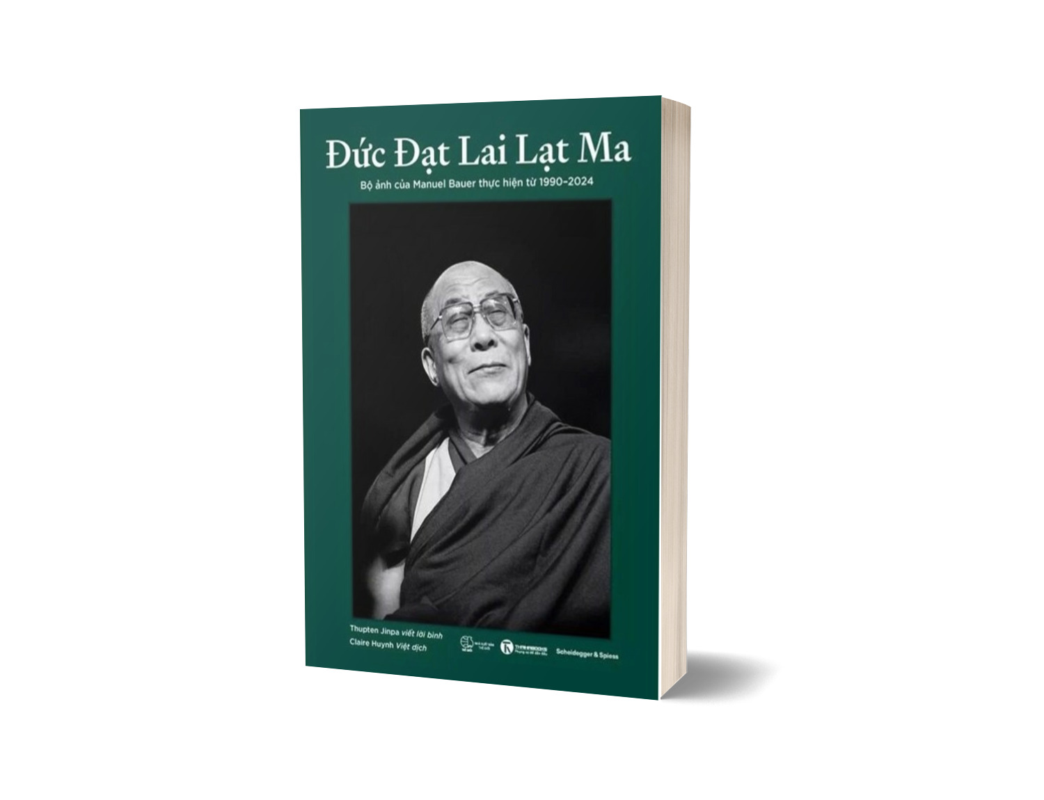 Sách Đức Đạt Lai Lạt Ma - Bộ ảnh của Manuel Bauer thực hiện từ 1990-2024 (Thupten Jinpa)