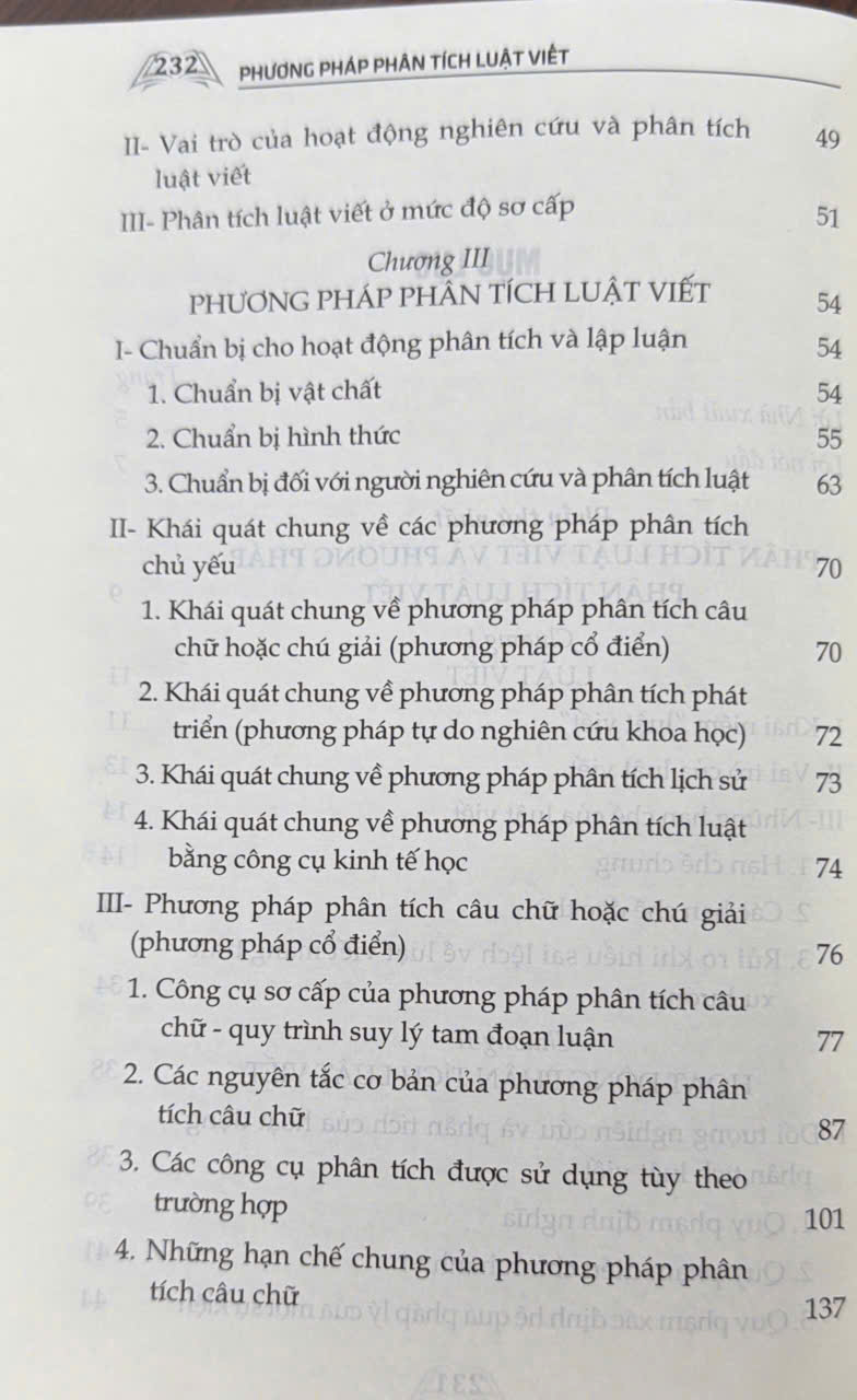 Phương Pháp Phân Tích Luật Viết - PGS.TS. Nguyễn Ngọc Điện
