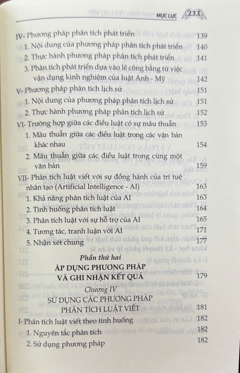 Phương Pháp Phân Tích Luật Viết - PGS.TS. Nguyễn Ngọc Điện