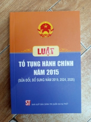 Luật Tố tụng hành chính năm 2015 (sửa đổi, bổ sung năm 2019, 2024, 2025)