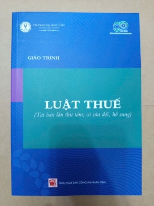 Giáo trình luật thuế - Đại học Luật TP. HCM