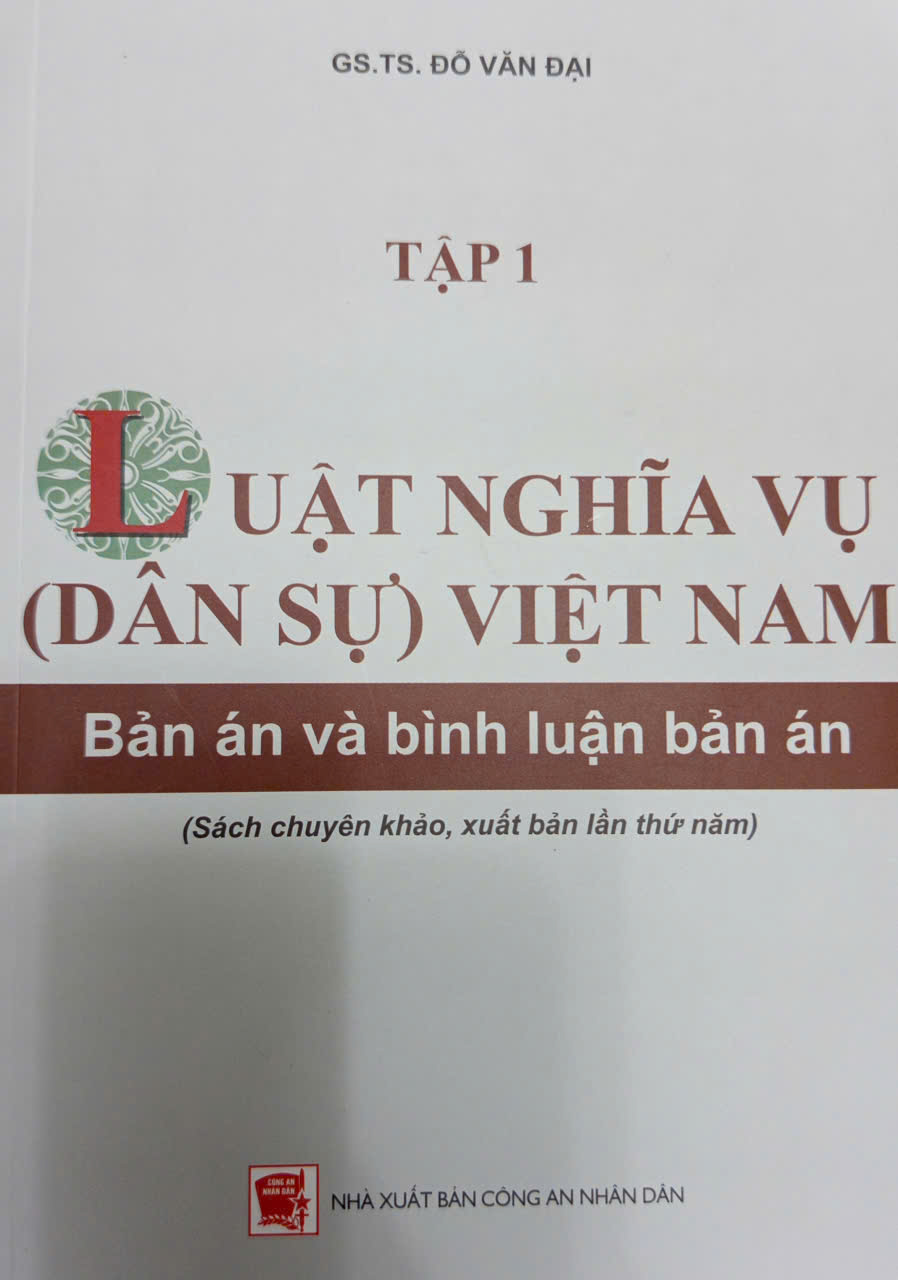Combo Luật Nghĩa Vụ (Dân Sự) Việt Nam - Bản Án Và Bình Luận Án (Tập 1, 2) - GS. TS. Đỗ Văn Đại