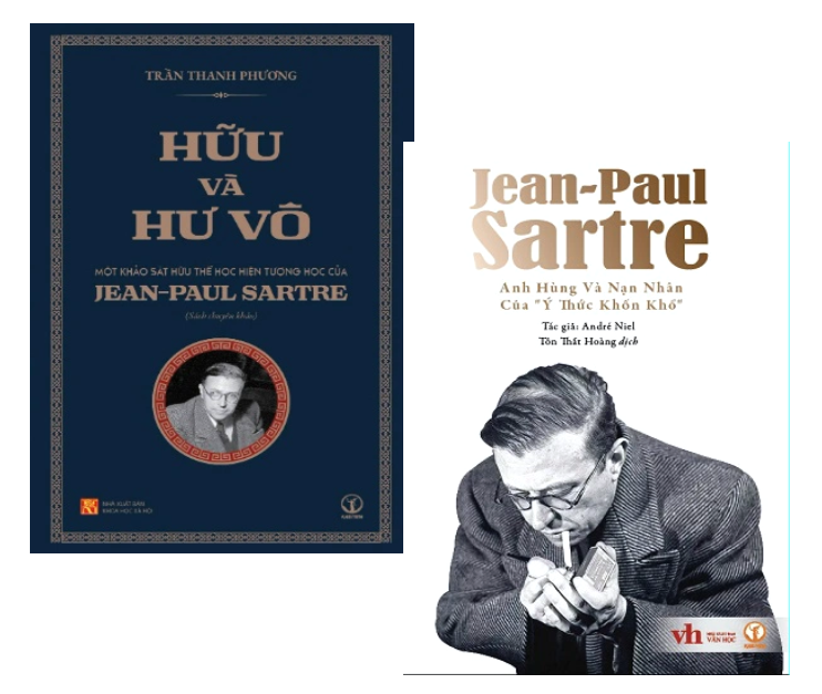 Combo sách: Hữu và Hư vô - Một khảo sát hữu thể học hiện tượng học của Jean-Paul Sartre + Jean-Paul Sartre - Anh Hùng Và Nạn Nhân Của "Ý Thức Khốn Khổ"