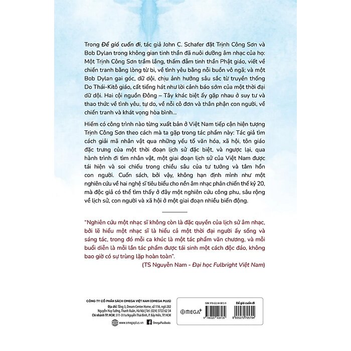 Để Gió Cuốn Đi (Bìa Cứng) John C. Schafer