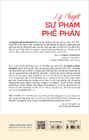 Lý Thuyết Sư Phạm Phê Phán-Paulo Freire